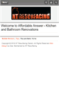 Mobile Screenshot of ntresurfacing.com.au